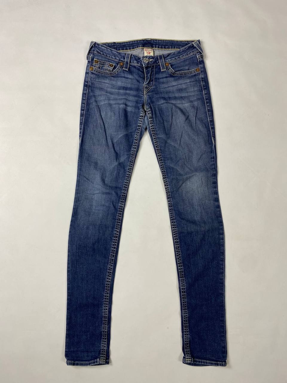 TRUE RELIGION Denim Blue Women's Slim Skinny Jeans Size 29