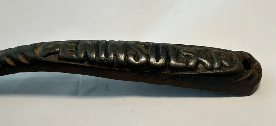 Peninsular Antique Cast Iron Lid Lifter Stove Wood Coal - Image 3 of 4