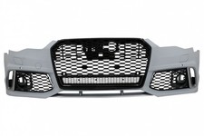 Stoßstange & Bienenwabe Gitter für Audi A6 C7 4G Facelift 15-18 RS6 Look PDC SRA