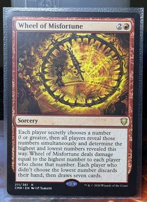 MTG Wheel of Misfortune Commander Legends 211/361 Regular Rare