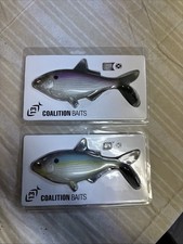 (2) 13 Fishing Coalition Baits Bamf Wedge.(8"). Nice!!