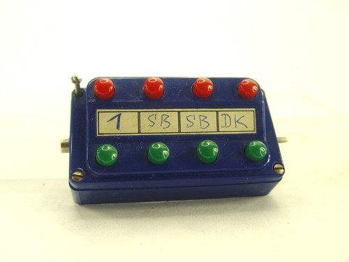Weichenstellpult   blau 7072   - Märklin HO Zubehör  #153    -   gebr. | Zustand: Gebraucht