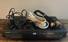 Toshiba DVD Video Player SD-1700 W/ Power Cord  Cables - Tested  Works 