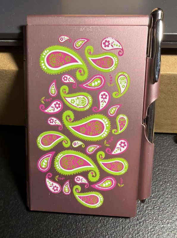 Wellspring Flip Notes Pink w/Pen (needs Pen Refill)