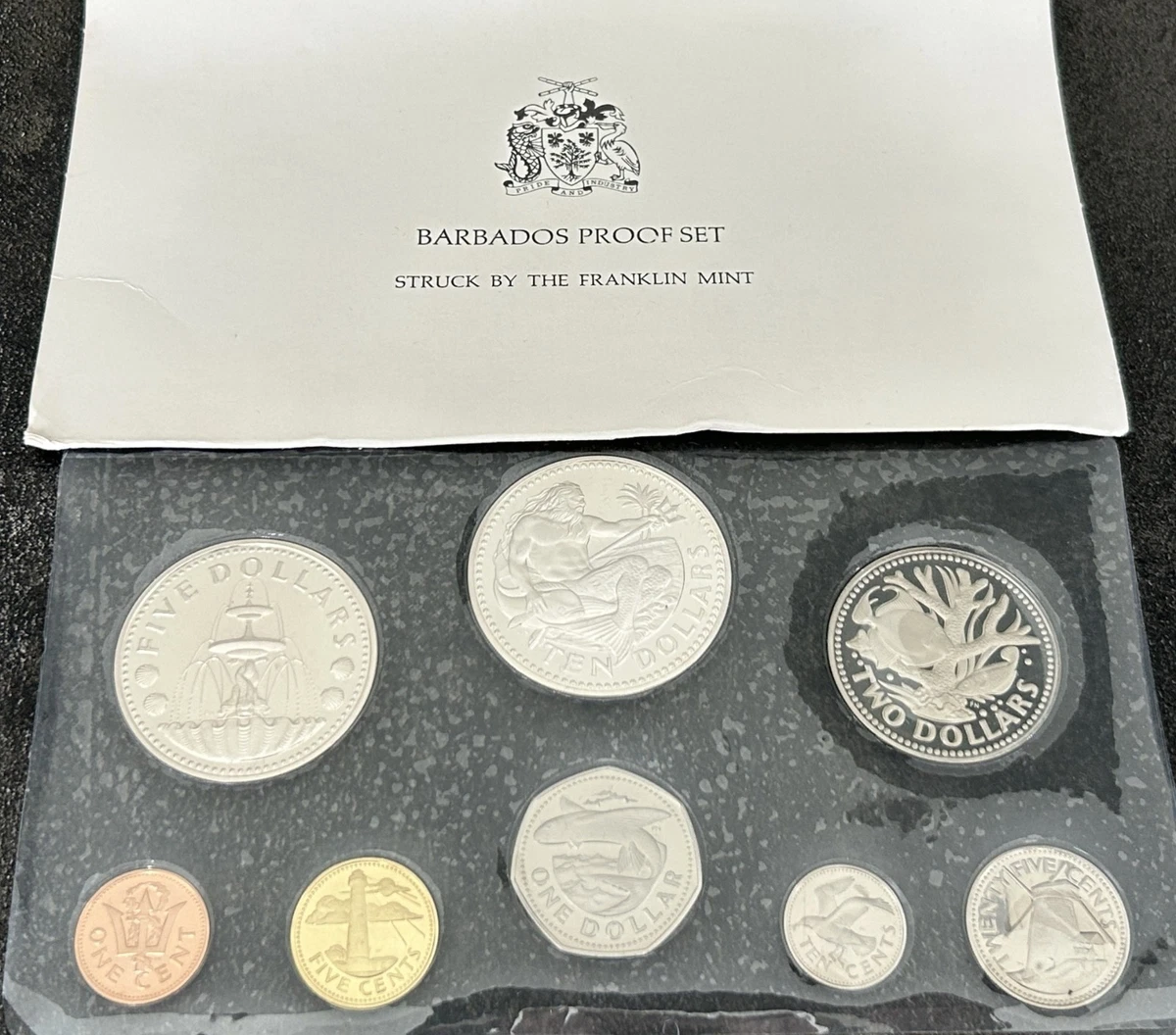 Silver 1974 Barbadian Coins for sale | eBay