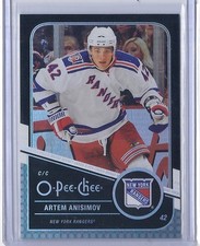 2011-12 O-PEE-CHEE ARTEM ANISIMOV OPC BLACK RAINBOW SP /100 #199 RANGERS