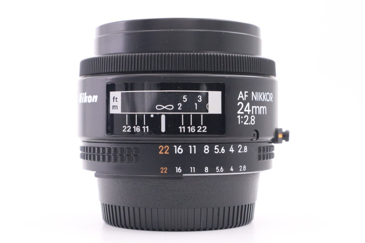 極美品 Nikon AF Nikkor 24mm F2.8 Near MINT] Nikon AF NIKKOR 24mm f/2.8 Wide Angle Lens From