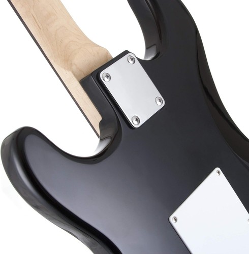 Kit Chitarra Elettrica + Amplificatore + Tracolla + Corde + Plettri + Cavo Jack - Foto 2 di 8