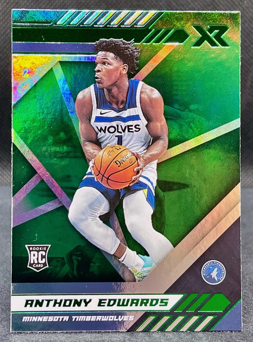 2020-21 Panini Chronicles XR Anthony Edwards Green Rookie