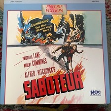 Saboteur - Laserdisc buy 6 for Free Shipping
