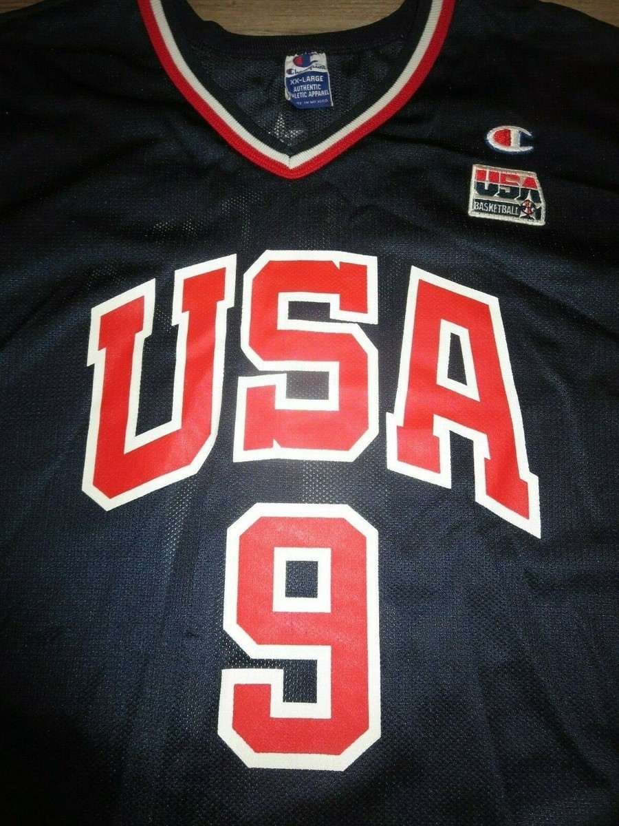Champion NBA USA CARTER 9 ユニフォーム Vince Carter #9 US Olympics Basketball Team USA Champion Jersey 52