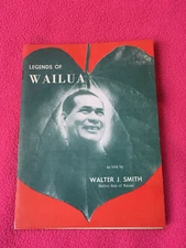 WALTER J. SMITH booklet LEGENDS OF WAILUA native KAUAI river boat service HAWAII