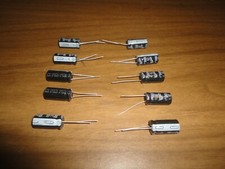 OMNI ELECTROLYTIC RADIAL CAPACITOR 105 DEGREE 1000MF25V SET OF 10 