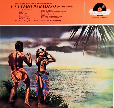 ULTIMO PARADISO (1955 ANGELO LAVAGNINO) 83 RS MINT SOUNDTRACK VINYL DOCUMENTARY