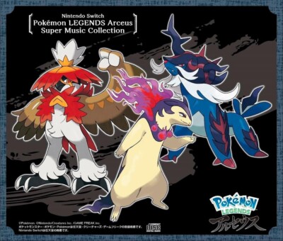 New Nintendo Switch Pokemon LEGENDS Arceus Super Music Collection
