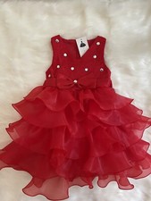 Tutu Flower Girl Dress Birthday Wedding Christening Outfit Party SIZE 4T