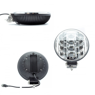 8 ZOLL 60W Rund LED Work Lightbar Lichtbalken Arbeitsscheinwerfer 12-24V R112/R7