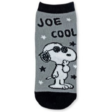 Peanuts Snoopy Kids Socks Joe Cool Sunglasses Cotton Blend Elastic 20-24cm JP