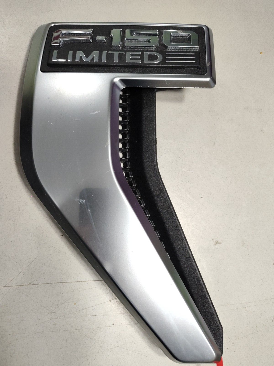 OEM 2021-2023 FORD F150 F-150 LIMITED LEFT FENDER BADGE VENT ML34