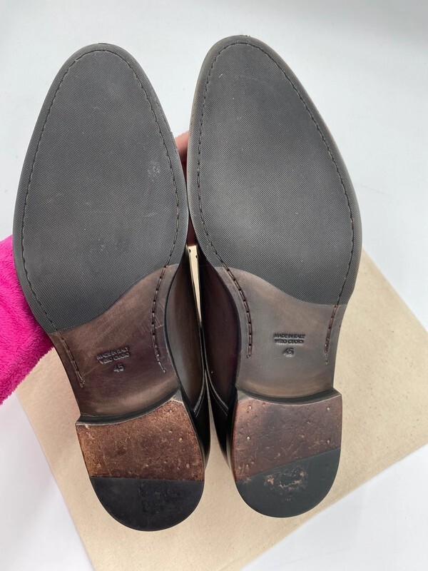 Men Suitsupply Shoes Brown Oxfords in Italian Calf Leather EU45 UK11 US12 image 6