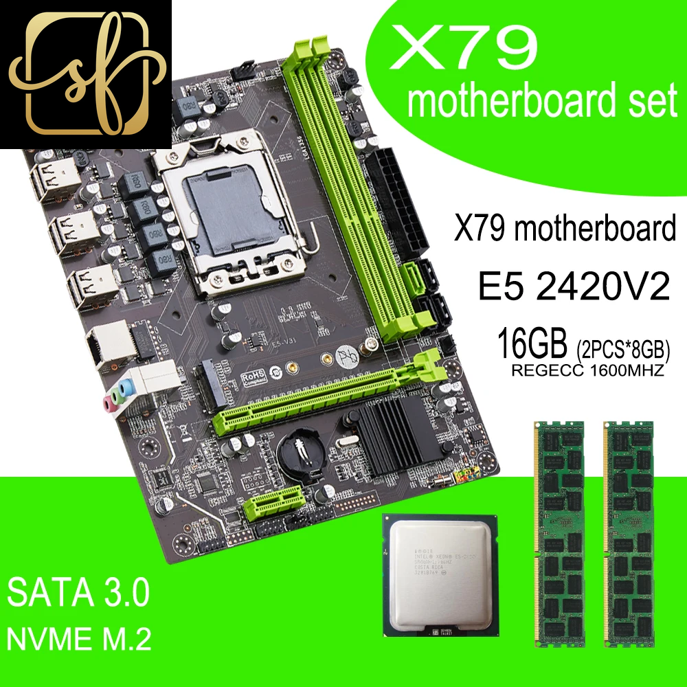 マザーボードx79 Dual xeon E5 X99 デュアルCPUマザーボード Xeon E5