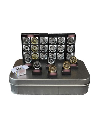 Diorama 1/64 Car Wheel Display Stand Model Garage Scene Props Model Accessories - Picture 13 of 19