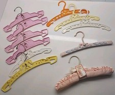 Vintage Baby Clothes Hangers Bambi, Nursery Rhymes, Cushion Lot of 11