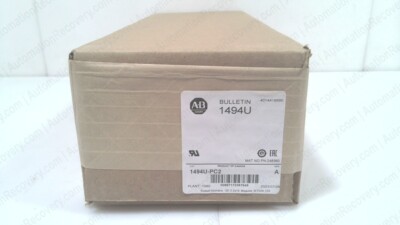 ALLEN BRADLEY 1494U-PC2 SER A, PROTECTIVE FUSE COVER,, NEW #340706