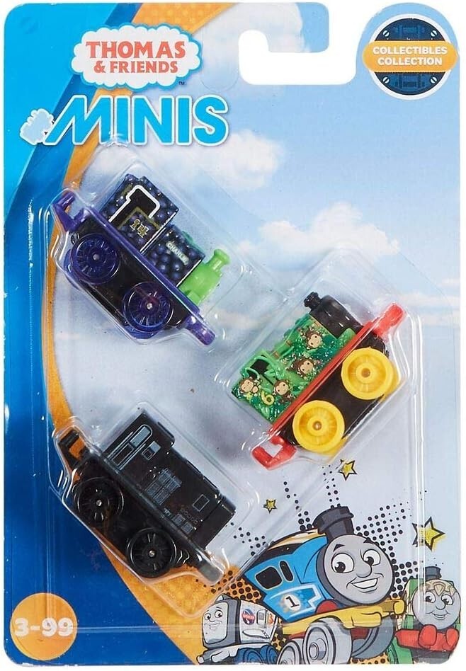 Thomas Minis 3 Pack Blackberry Charlie Monkey Percy Classic Diesel