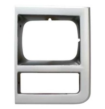 1989-91 Headlamp Bezel-lh Wo Chrome Grille For Chevy Gmc Truck