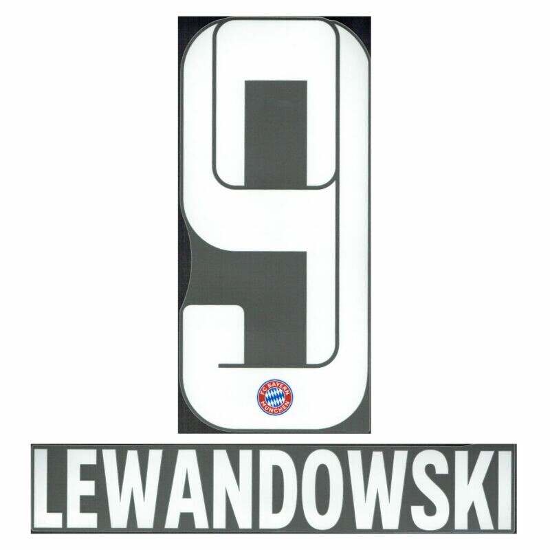 Lewandowski #9 21/22 Bayern Munich Home (OFFICIAL NAME KIT