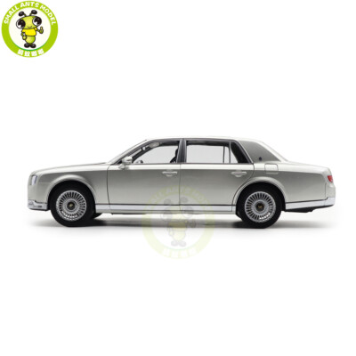 1/18 LCD Toyota Century Silver Diecast Model Car Gifts For Father