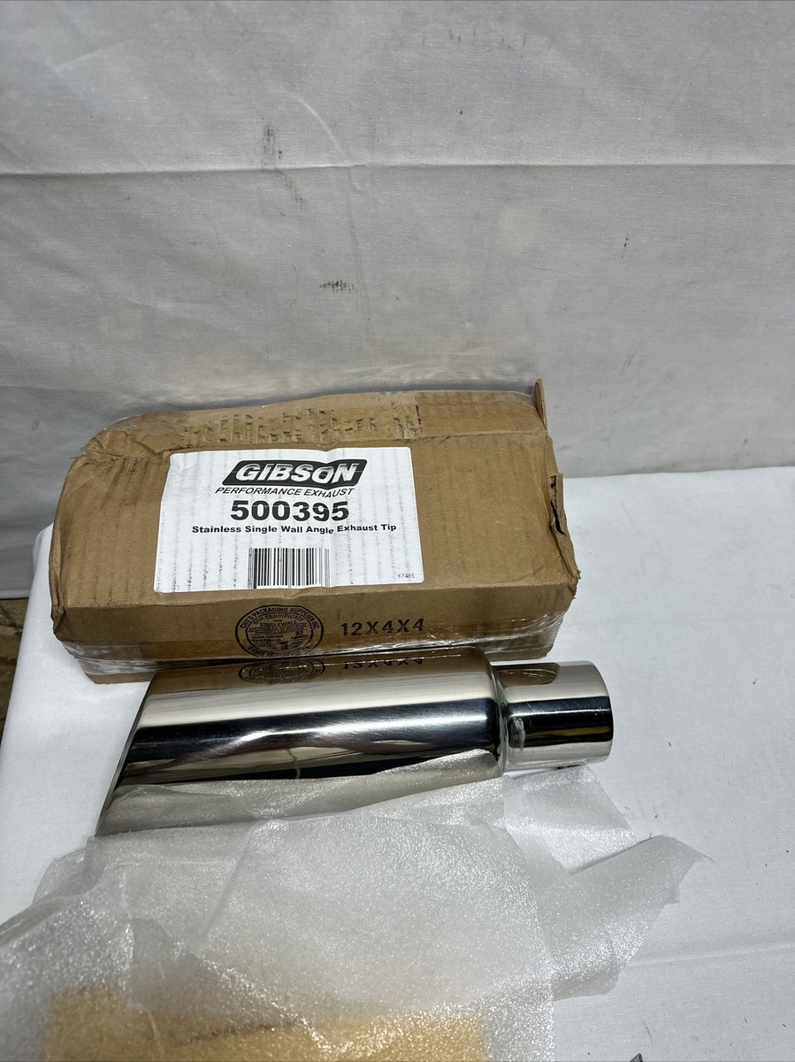 Gibson Stainless Round Exhaust Tip 2.25 Gibson Stainless Round Exhaust Tip 2.25