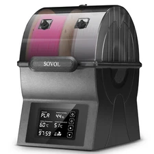 Sovol SH02 Filament Dryer Box Real Time Monitoring Faster Drying & Heating US