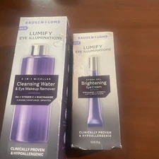 Lumify Eye Illuminations 54 Fl Oz & Brightening  0.5 Oz .  Both For The Price Of
