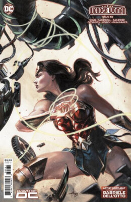 WONDER WOMAN #2 (DELL'OTTO ARTIST SPOTLIGHT VARIANT)(2023) Comic Book ~ DC