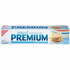 Premium Original Saltine Crackers, 4 Ounce 12-Boxes 