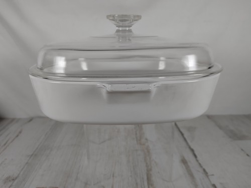 Sartén vintage Corning Ware P-12-B trébol negro con desplazamiento 10" cubierta Pyrex A-12-C - Imagen 9 de 14