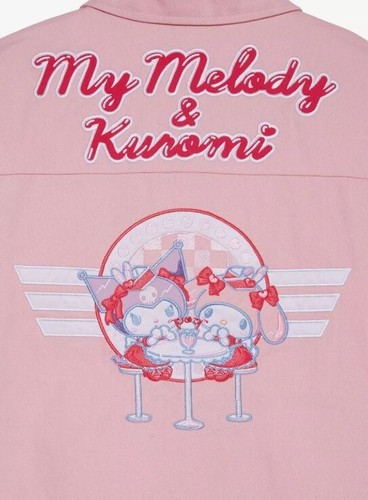 Sanrio My Melody & Kuromi Diner WOMEN'S XL Cropped Jacket BoxLunch - Picture 2 of 6