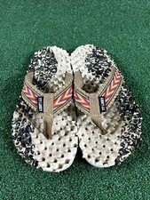 Spikey Foam Camo Beige Thing Flip Flops Men  s 8 By Lucky 777