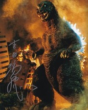 MIZUHO YOSHIDA signed Autogramm 20x25cm GODZILLA in Person autograph COA