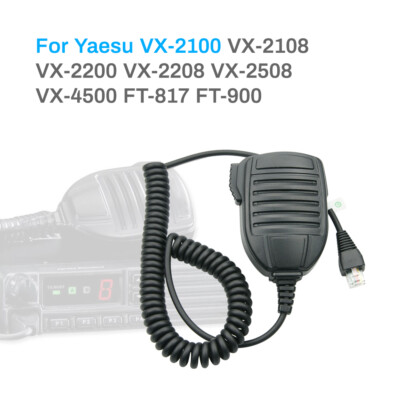 MH-67A8J Handheld Mobile Microphone Speaker Mic for Yaesu//Vertex Radio VX2500 VX2508 VX2208 VX2108 8 Pin