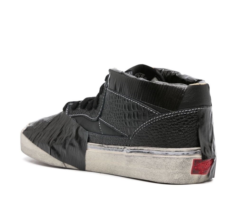 Vans Vault Half Cab EF VLT Lux Duct Tape Black VN0A5HZVBLA Vans Vault Half Cab EF VLT Lux Duct Tape Black VN0A5HZVBLA