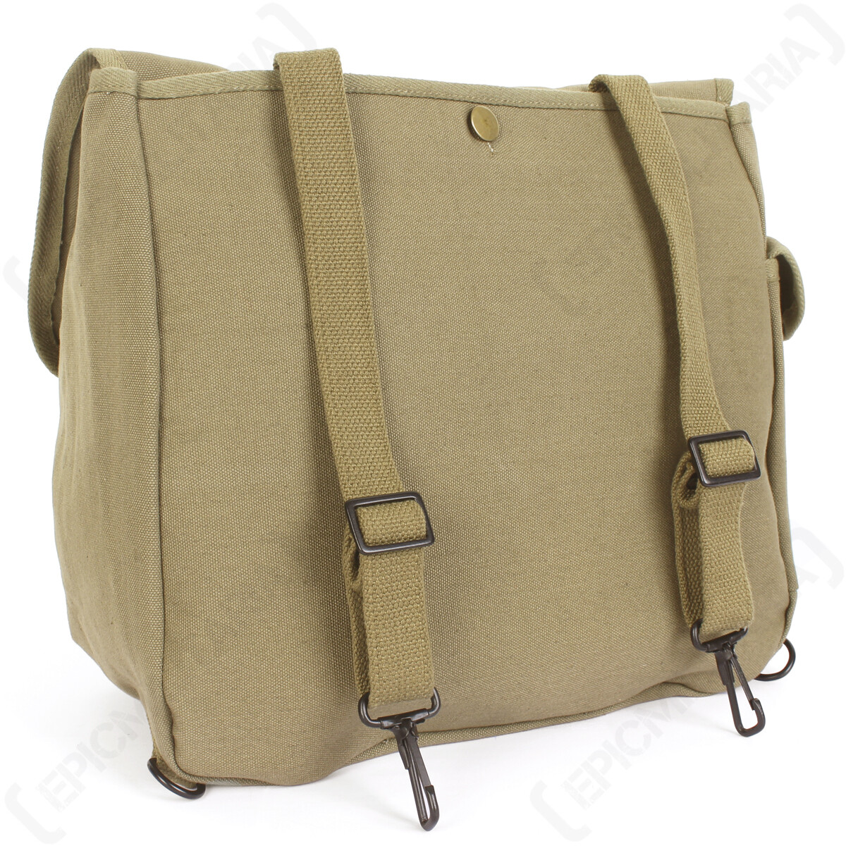 WW2 US Army Reproduction Stamped US M1936 Musette Bag and Strap 