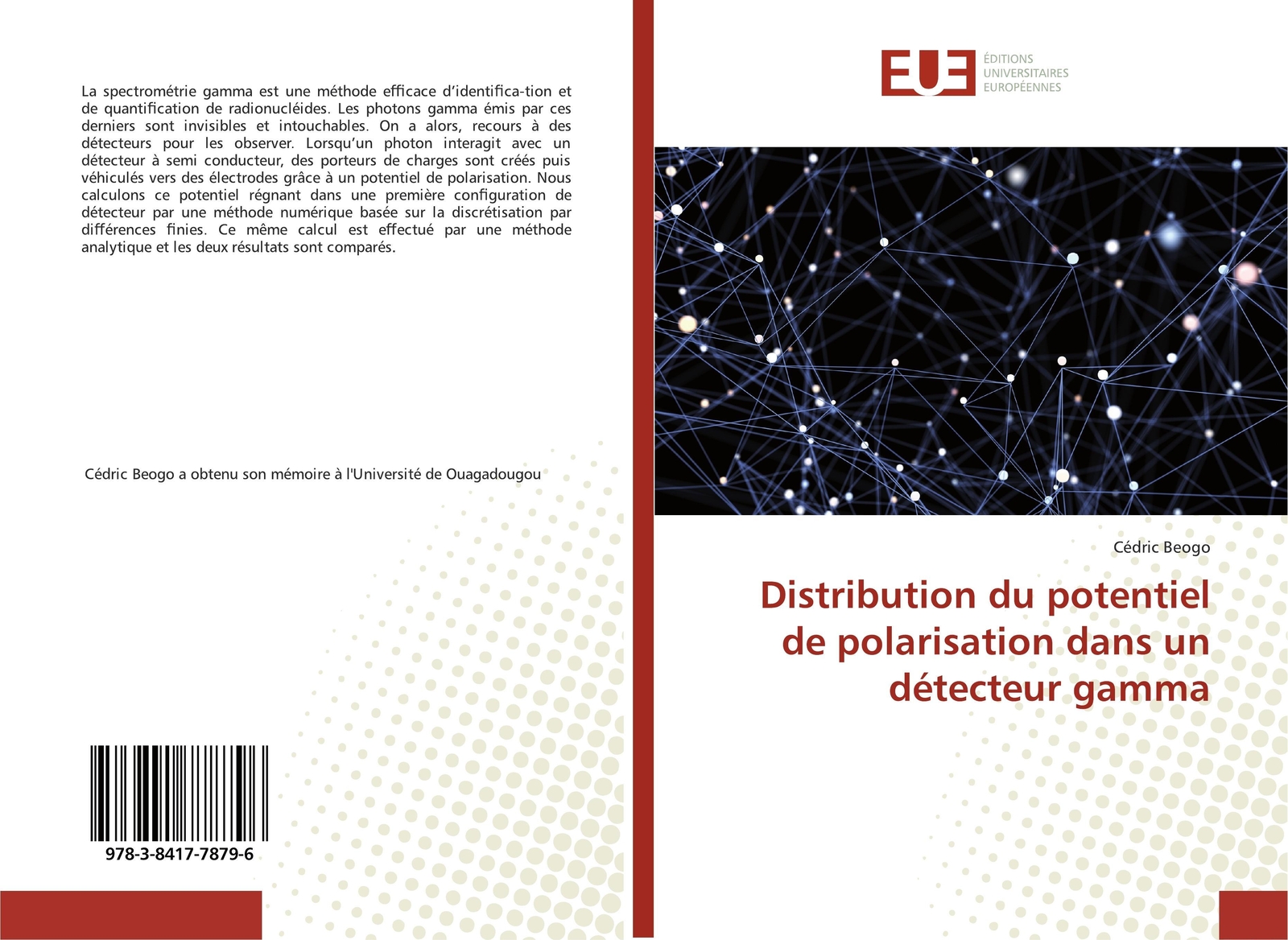 Thumbnail - Distribution Du Potentiel De Polarisation Dans Un Détecteur Gamma |