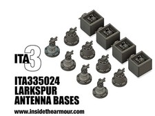 1/35 Larkspur Radio Antenna Bases ITA334024