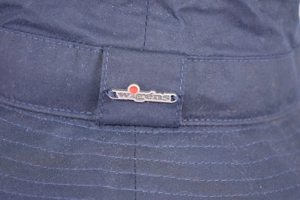 Wigens NWT 100% Cotton Bucket Hat in Navy Size 58, 7 & 1/4th - Image 3 of 4