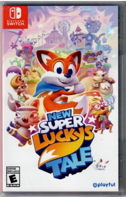 New Super Lucky's Tale Nintendo Switch New Journey Through The Book of Ages