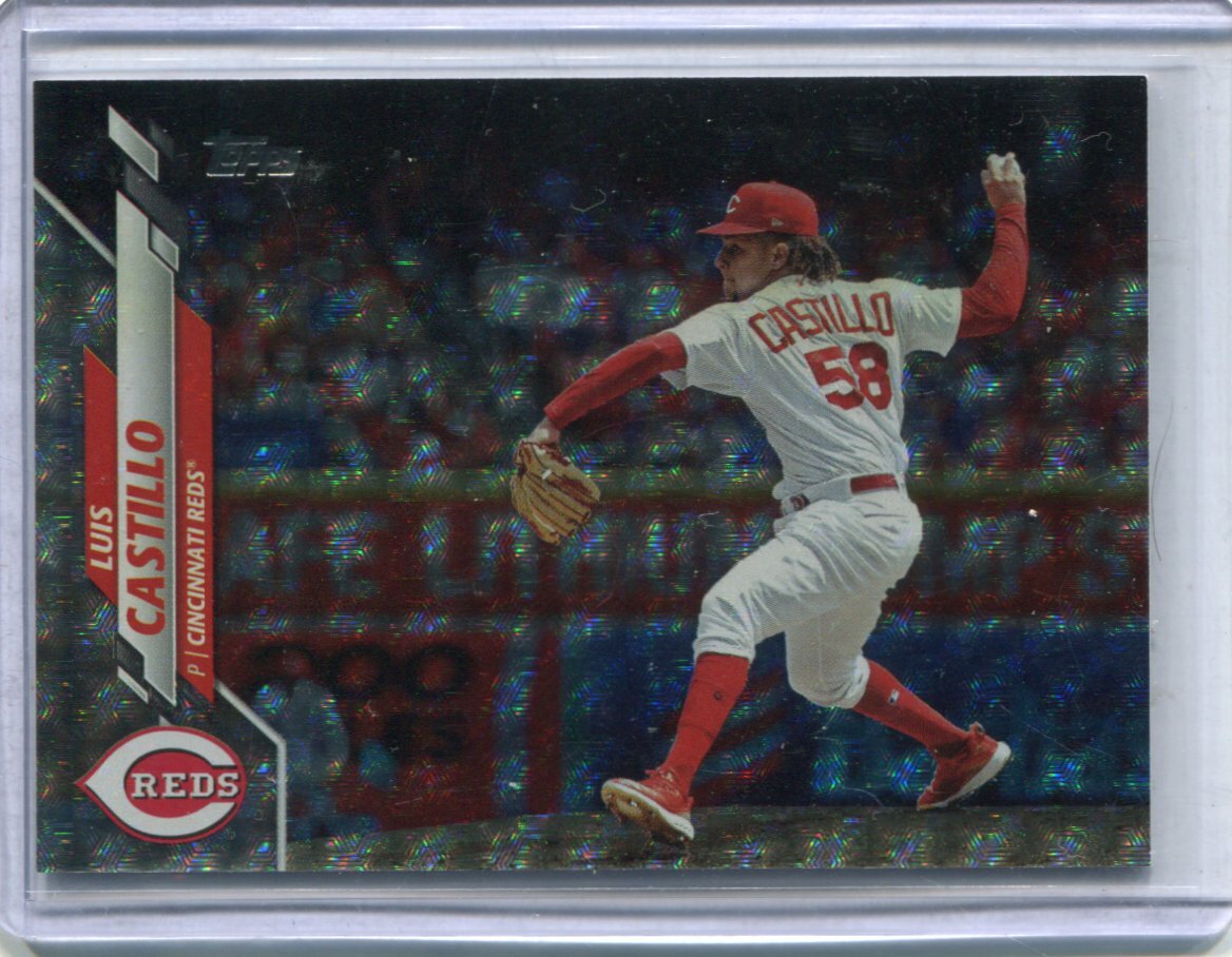2020 Topps - LUIS CASTILLO - Foil Fractor Superfractor 1 of 1 #107