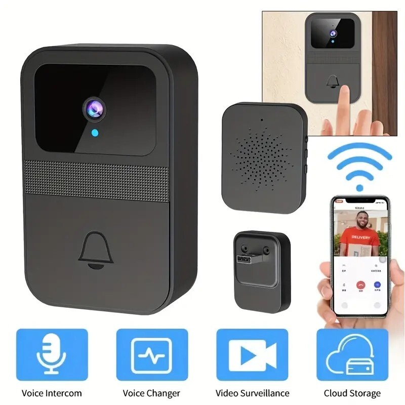 Caméra de sécurité domestique intelligente pour surveiller les enfants via vidéo wifi mini Tuya